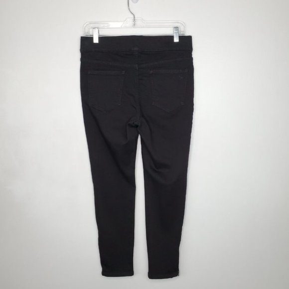 Martha Stewart Stretchy Skinny Black Ankle Jeans Size 10P - Picture 4 of 11